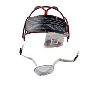 NEW Boombah baseball softball replacement mask cage face plate red 7.5" youth